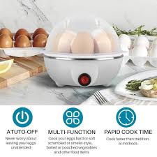 ɢʟᴏᴡᴀʀᴀ™Electric Egg Cooker 7 Eggs Steamer