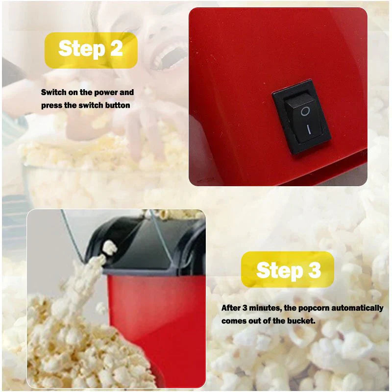 ɢʟᴏᴡᴀʀᴀ™Popcorn Popper Maker – ماكينة صنع الفشار