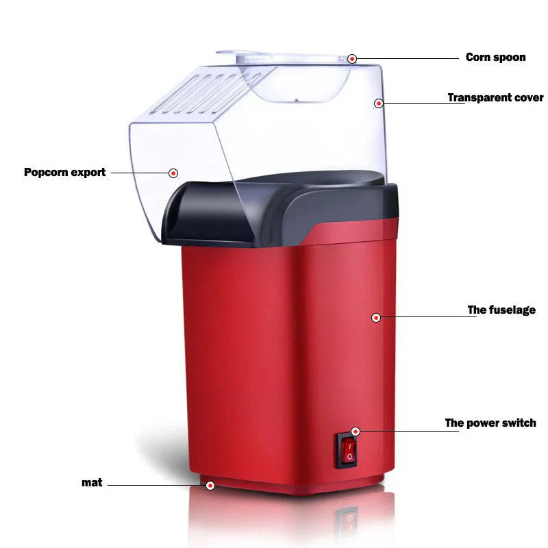 ɢʟᴏᴡᴀʀᴀ™Popcorn Popper Maker – ماكينة صنع الفشار