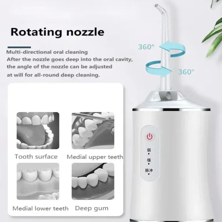 ɢʟᴏᴡᴀʀᴀ™3 In 1 Oral Irrigatorجهاز ري الفم 3 في 1