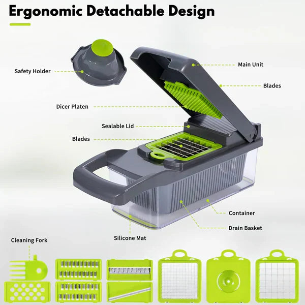 ɢʟᴏᴡᴀʀᴀ™ Multifunctional Vegetable Slicer